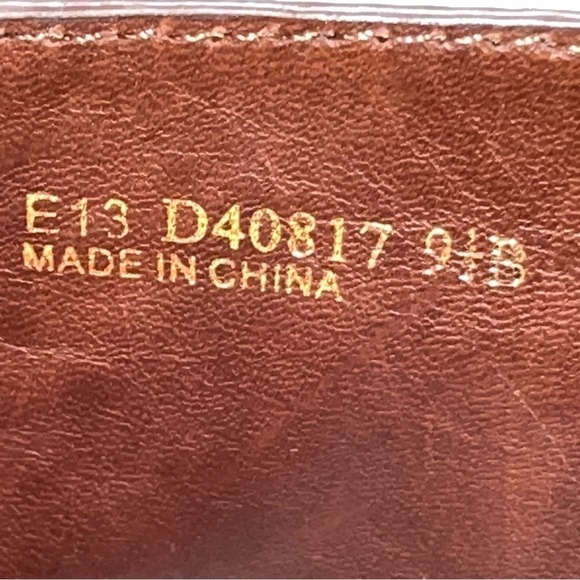 Cole Haan Brown Leather Adler Tall Riding Boots - Picture 6 of 7